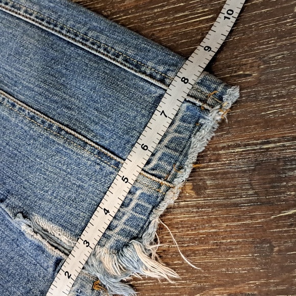 Hollister Company Vintage Y2K Junior Jeans Denim Size 3 Stretch Raw Hem Boot Cut - Picture 11 of 11